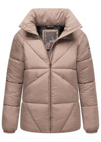 Navahoo Damen Steppjacke "Schokolinaa 14", grau, modisch, Gr. XXL, Obermaterial: 100% Polyester, Innenfutter: 100% Polyester, Wattierung: 100%
