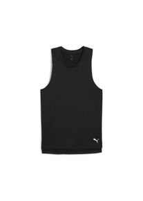 Puma Herren Laufshirt "Grafik Mesh Laufshirt Herren", schwarz, Gr. XL, 94% Polyester, 6% Elasthan, Shirts