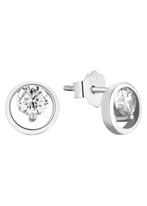 Amor Damen Paar Ohrstecker "9206797", Silber 925 (Sterlingsilber), silber, Silber 925 (Sterlingsilber), Ohrringe, mit Zirkonia (synth.)