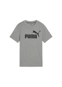 Puma Kinder T-Shirt "ESS No. 1 Logo T-Shirt Jungen", grau, Gr. 152, clean, Obermaterial: 100% Baumwolle; Rippe: 20% Polyester, 80% Baumwolle, Shirts