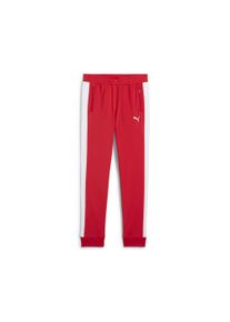 Puma Kinder Sporthose "T7 ALWAYS ON Trainingshose Jungen", rot, Gr. 128, unifarben, Obermaterial: 100% Polyester; Rippe: 2% Elasthan, 98% Polyester,