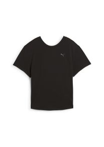 Puma Damen Yogashirt "MOVE CLOUDSPUN Loose Fit T-Shirt Damen", schwarz, Gr. L, Obermaterial: 94% Polyester, 6% Elasthan, Shirts