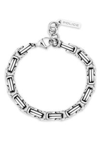 Police Herren Armband "INTRACTABLE, PEAGB0008301, PEAGB0008302, PEAGB0008303", Metall, grau, Metall, Armbänder