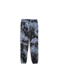 Puma Herren Sporthose "BMW M Motorsport Colour Splash Jogginghose mit Allover-Print", schwarz, Gr. M, bedruckt, Obermaterial: 67% Baumwolle, 33%