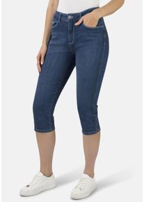 STOOKER WOMEN Damen 7/8-Jeans "Tahiti Denim Capri Slim Fit", blau, casual, Gr. 38, Denim/Jeans, 98% Baumwolle, 2% Elasthan, Jeans, Capri Slim Fit