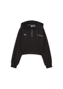 Puma Damen Hoodie "BMW M Motorsport ESS+ Hoodie mit Reißverschluss bis zum Hals", schwarz, Gr. L, Obermaterial: 68% Baumwolle, 32% Polyester;