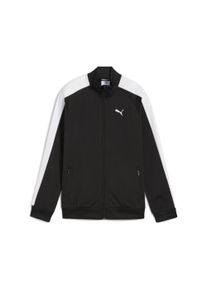Puma Kinder Sweatjacke "T7 ALWAYS ON Trainingsjacke Jungen", schwarz, Gr. 140, Obermaterial: 100% Polyester; Rippe: 98% Polyester, 2% Elasthan,