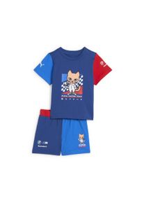Puma Kinder Jogginganzug "BMW M Motorsport Kurzarm-Set Kinder", blau, Gr. 80, Obermaterial: 100% Baumwolle, Sportanzüge