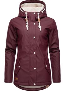 Ragwear Damen Regenjacke "Marge", rot, casual, Gr. XL, Obermaterial: 100% Polyester, Futter: 100% Polyester, Wattierung: 100% Polyester, Jacken, warm