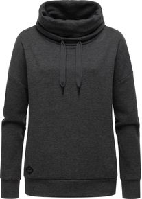 Ragwear Damen Hoodie "Julissa", grau, casual, Gr. XS, Obermaterial: 70% Baumwolle, 30% Polyester, Sweatshirts, modischer Longsleeve Pullover mit
