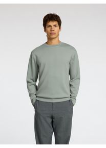 Selected Homme Herren Sweatshirt "SLHEMANUEL SOFT CREW NECK SWEAT NOOS", grün, modisch, Gr. XL, unifarben, angeraute Sweatware, Obermaterial: 77%