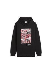 Puma Herren Hoodie "RB Leipzig ftblNRGY+ Hoodie Herren", schwarz, Gr. M, 68% Baumwolle, 32% Polyester, Sweatshirts