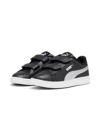 Puma Kinder Sneaker "Smash 3.0 Glitz Glam Sneakers Mädchen", Gr. 34,5, schwarz, Obermaterial: Textil, Synthetik; Futter: Textil; Innensohle: Textil;