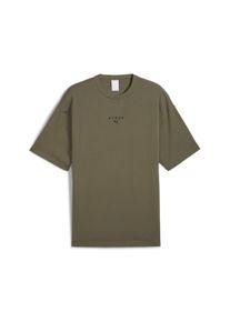 Puma Herren Trainingsshirt "Puma x HYROX Oversize T-Shirt Herren", grün, Gr. XL, Obermaterial: 100% Baumwolle; Kragen: 29% Polyester, 71% Baumwolle,