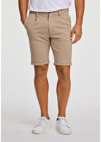 LINDBERGH Herren Shorts "LINDBERGH Performance-Shorts", beige, Gr. M, Oberstoff: 75% Polyester, 22% Viskose, 3% Elasthan, Hosen