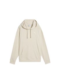 Puma Damen Hoodie "ESS ELEVATED Bequemer gerippter Hoodie Damen", weiß, Gr. L, Obermaterial: 34% Baumwolle, 62% Polyester, 4% Elasthan; Besatz: 100%