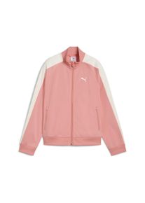Puma Kinder Sweatjacke "T7 ALWAYS ON Trainingsjacke Mädchen", pink, Gr. 140, Obermaterial: 100% Polyester; Rippe: 2% Elasthan, 98% Polyester,