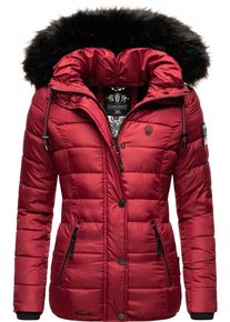 Navahoo Damen Winterjacke "Zuckerbiene", rot, casual, Gr. XS, Oberstoff: 100% Polyester, Futter: 100% Polyester, Wattierung: 100% Polyester,