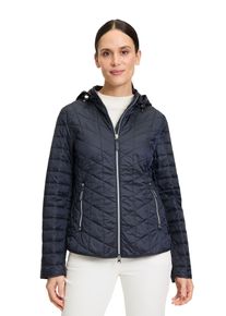 Betty Barclay Damen Outdoorjacke "Betty Barclay Outdoorjacke mit abnehmbarer Kapuze", blau, modisch, Gr. 44, Obermaterial: 100% Polyamid. Füllung: