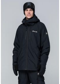 BULA Herren Skijacke "Liftie", schwarz, Gr. S, unifarben, 100% Polyester, Jacken, mit wasserdichter Funktion