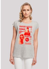 F4NT4STIC Damen T-Shirt "Sex Education Otis Talking Helps", grau, casual, Gr. 5XL, Obermaterial: 100% Baumwolle, Shirts, Premium Qualität
