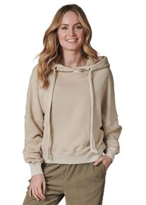 Zhrill Damen Kapuzensweatshirt "ODA", beige, casual, Gr. L, unifarben, Sweatware, Obermaterial: 100% Baumwolle, Sweatshirts, mit Kapuze