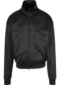 Urban Classics Herren Trainingsjacke "Urban Classics Herren Classic Track Jacket", schwarz, klassisch, Gr. XXL, unifarben, 100% Polyester, Jacken