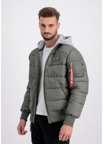 Herren Bomberjacke "Alpha Industries Men - Bomber Jackets MA-1 ZH Puffer FD", grün, Gr. XXXL, Alpha Industries, Obermaterial/Futter: 100% Nylon,