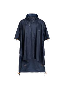 DEPROC Active Damen Regenponcho "CORNWALL PONCHO WMN", blau, Gr. 4XL, 100% Polyester, Jacken, auch in Großen Größen erhältlich