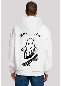 F4NT4STIC Herren Kapuzenpullover "Boo Crew Halloween", weiß, casual, Gr. XXL, Obermaterial: 100% Baumwolle, Pullover, Print