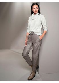 Heine Damen Rollkragenpullover "Pullover", beige, Gr. 44, unifarben, 42% Viskose, 30% Lyocell, 28% Polyester, Pullover