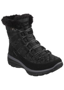 Skechers Damen Winterboots "EASY GOING - MORO STREET", Gr. 35, schwarz, Textil, sportlich, Schuhe, mit abgestepptem Schaft
