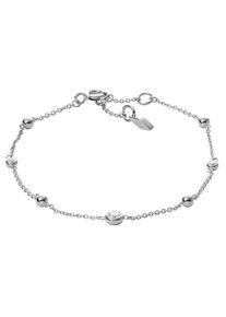 Fossil Damen Silberarmband "GLITZ BY THE YARD, JFS00452040", Silber 925 (Sterlingsilber), silber, Silber 925 (Sterlingsilber), Armbänder, mit