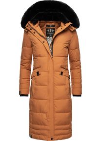 Navahoo Damen Wintermantel "Fahmiyaa", gelb, modisch, Gr. S, Oberstoff: 100% Polyester, Futter: 100% Polyester, Wattierung: 100% Polyester,