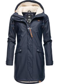 Ragwear Damen Regenjacke "Tinsley", blau, sportlich, Gr. S, Außenmaterial: 100% Polyester, Innenfutter: 100% Polyester, Wattierung: 100% Polyester,