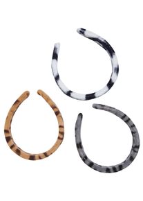 Urban Classics Damen Schmuckset "Urban Classics Unisex Animal Fake Fur Headband", schwarz, unifarben, Polyester, Schmuck-Sets