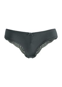 Lascana Brasilslip grün Gr. 32/34 für Damen. Körpernah