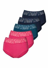 Vivance Taillenslip mehrfarbig Gr. 32/34 für Damen. Mit Spitze. Körpernah. Nachhaltig.