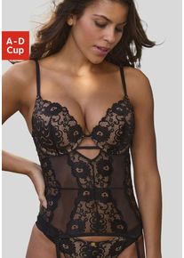 JETTE Corsage mehrfarbig Gr. 70 Cup C für Damen