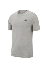 Nike Club T-Shirt Herren - grau - Gr. M - Baumwolle