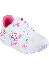 Skechers Uno Lite My Drip Sneaker Mädchen - weiß - Gr. 38 - Synthetik