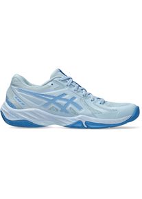 asics Blade Ff Hallenschuhe Damen - blau - Gr. 40 - Lederimitat
