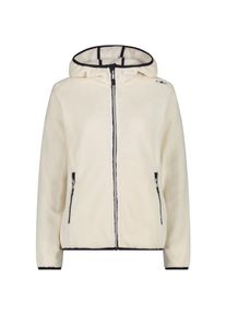 CMP Fleecejacke Damen - weiß - Gr. 44 - Polyester