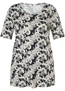 Anna Aura - Rundhals-Shirt, schwarz, Gr. 40 / M