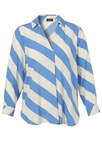 Via Appia Due - Long-Bluse, blau, Gr. 42 / M