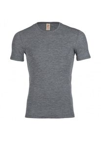 Merinounterwäsche Engel Herren-Shirt S/S Herren (Gr 54/56 |grau)