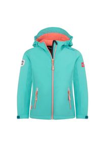 Softshelljacke Trollkids Trollfjord Jacket Kinder (Gr 98 |türkis)