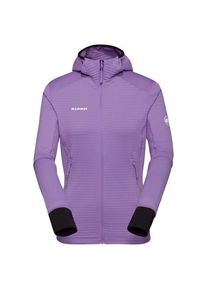 Mammut Taiss Light Midlayer Hooded Jacket Fleecejacke Damen Alpinklettern (Gr M |lila)