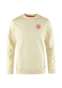 Fjällräven Pullover Fjällräven 1960 Logo Badge Sweater Herren (Gr S |beige)