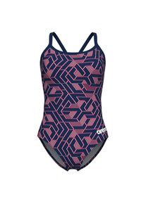 arena Escape Swimsuit Lightdrop Back Badeanzug Damen Schwimmen (Gr 36 |blau)
